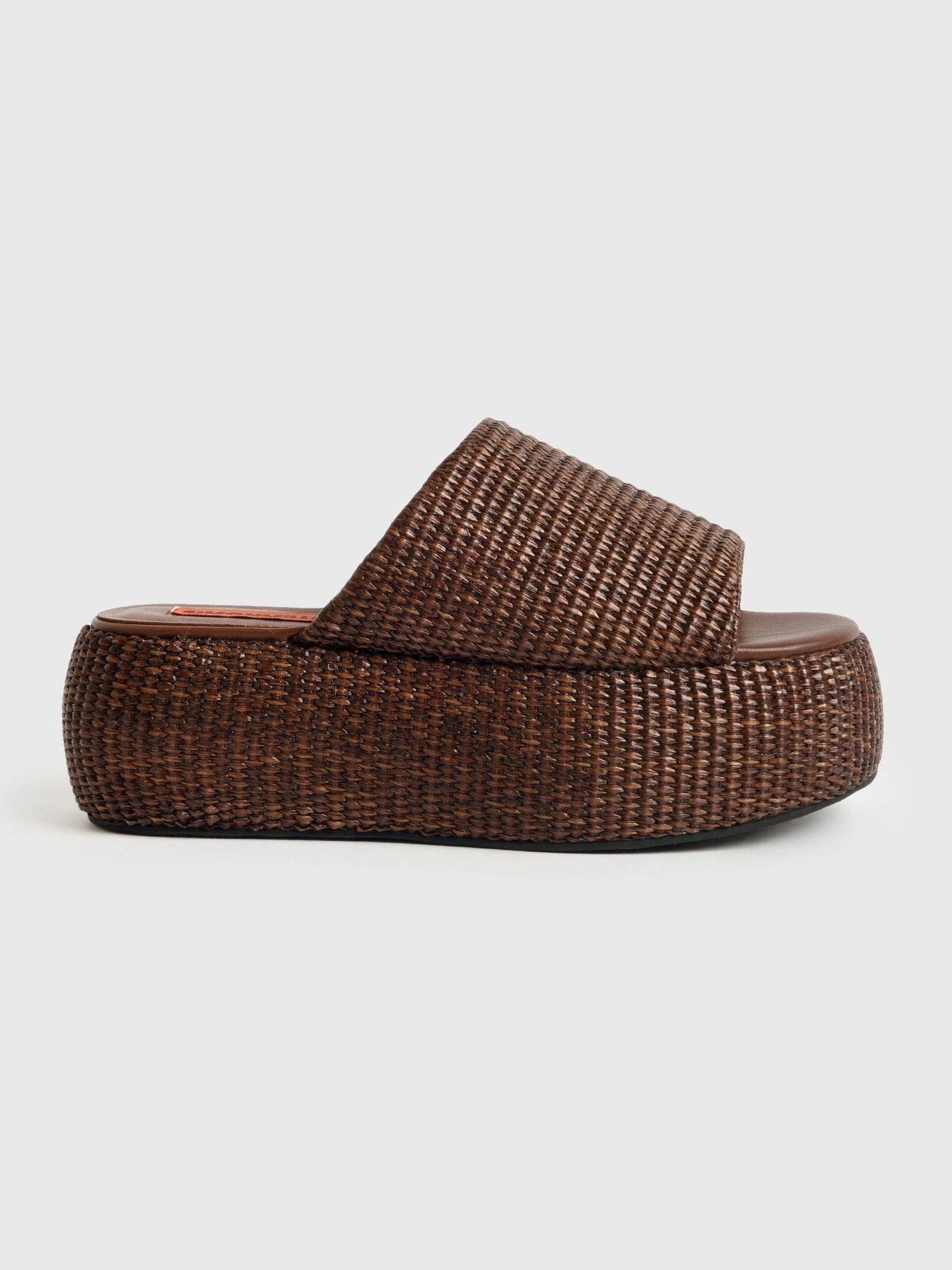 Simon Miller Women's Raffia Cloudy Platform Slide Sandal